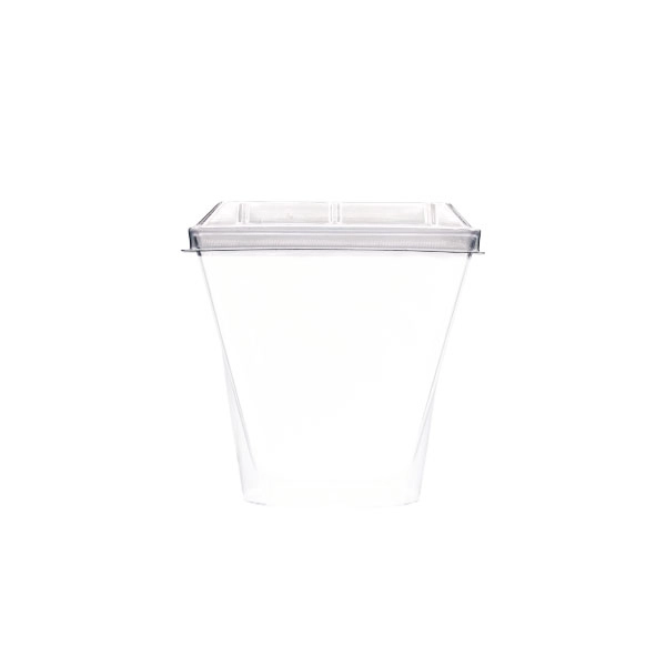 LD.24 Düz Pet Kapak 74 x 74 mm MC.24 Kapağı - 1440 Adet